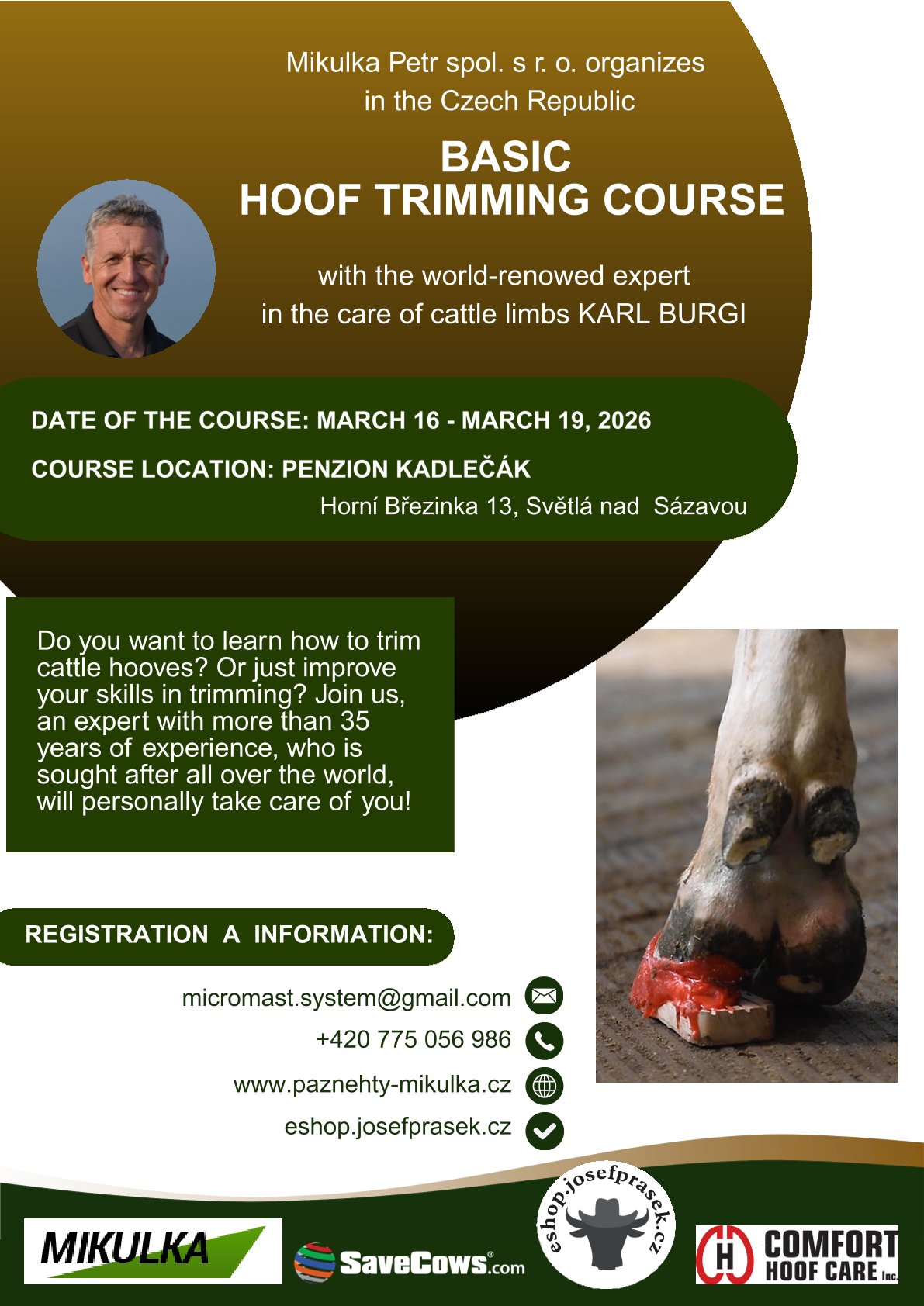 Hoof trimming course